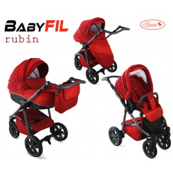Wózek dziecięcy Krasnal BabyFIL ( czerwony )