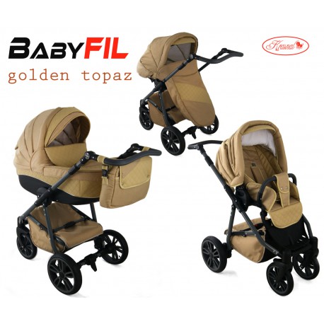 Wózek dziecięcy Krasnal BabyFIL ( zloty )