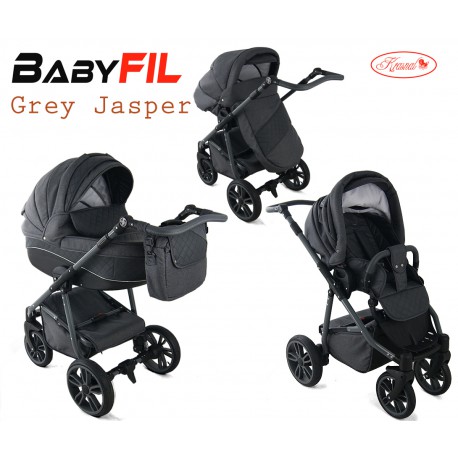 Wózek dziecięcy Krasnal BabyFIL ( szary )